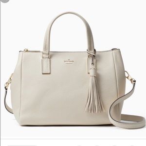 Kate Spade Naomi Satchel in Soft Limestone